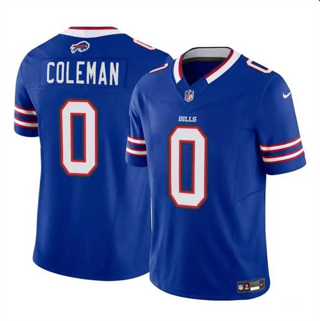 Men & Women & Youth Buffalo Bills #0 Keon Coleman Blue 2024 Draft F.U.S.E. Vapor Untouchable Limited Stitched Jersey->baltimore ravens->NFL Jersey